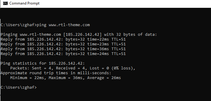 مراحل بررسی ست شدن DNS سایت