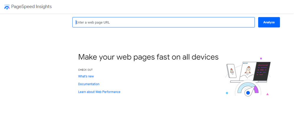 ابزار Google PageSpeed Insights تست سرعت سایت